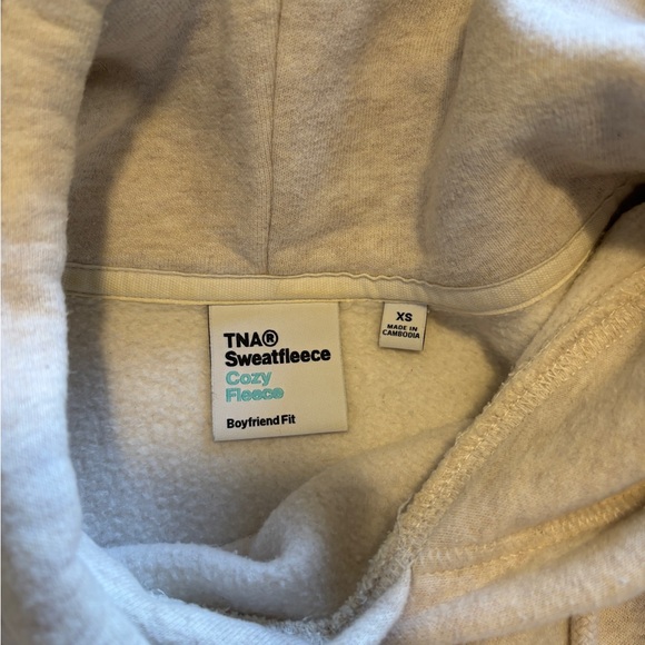 TNA Oatmeal Hoodie - Picture 2 of 2